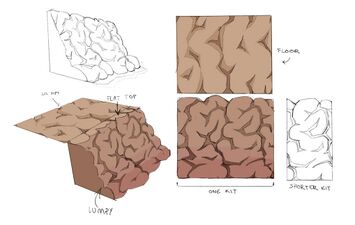 Concept art of The Scar's brainy wallkit, by Mod Jerv.