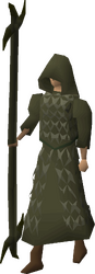 The full Ahrim's robes set on body type B.