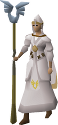 The Armadyl vestment set on body type B.