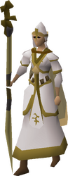 The Bandos vestment set on body type B.