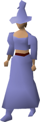 The full blue robes set on body type B.