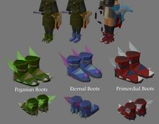 Tweaked models for the boots made after player feedback.