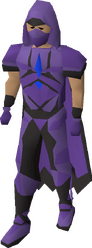 The outfit in the colours of Arceuus.