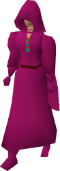 A female player wearing H.A.M. robes.