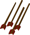 Four headless arrows