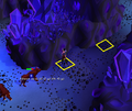 Two safespots for fighting Hellhounds in the Catacombs of Kourend.