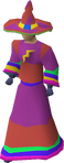 A player wearing infinity robes.