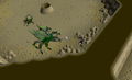 A safespot in the Kalphite Lair for Kalphite Guardians.