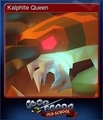 The Kalphite Queen Steam Trading Card.