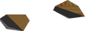 Two lava scale shards