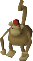 A Kharidian monkey wearing a fez hat.