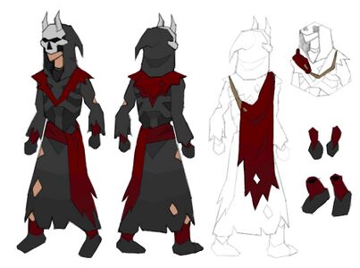 Concept art of the Robes of Ruin, by Mod Jerv.