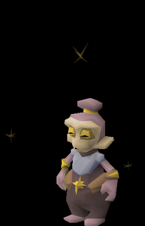 The idle animation for a Star Sprite.