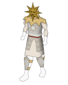 Concept art of the sunfire fanatic armour, by Mod Jerv.