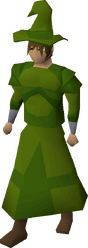 A male player wearing Xerician robes.